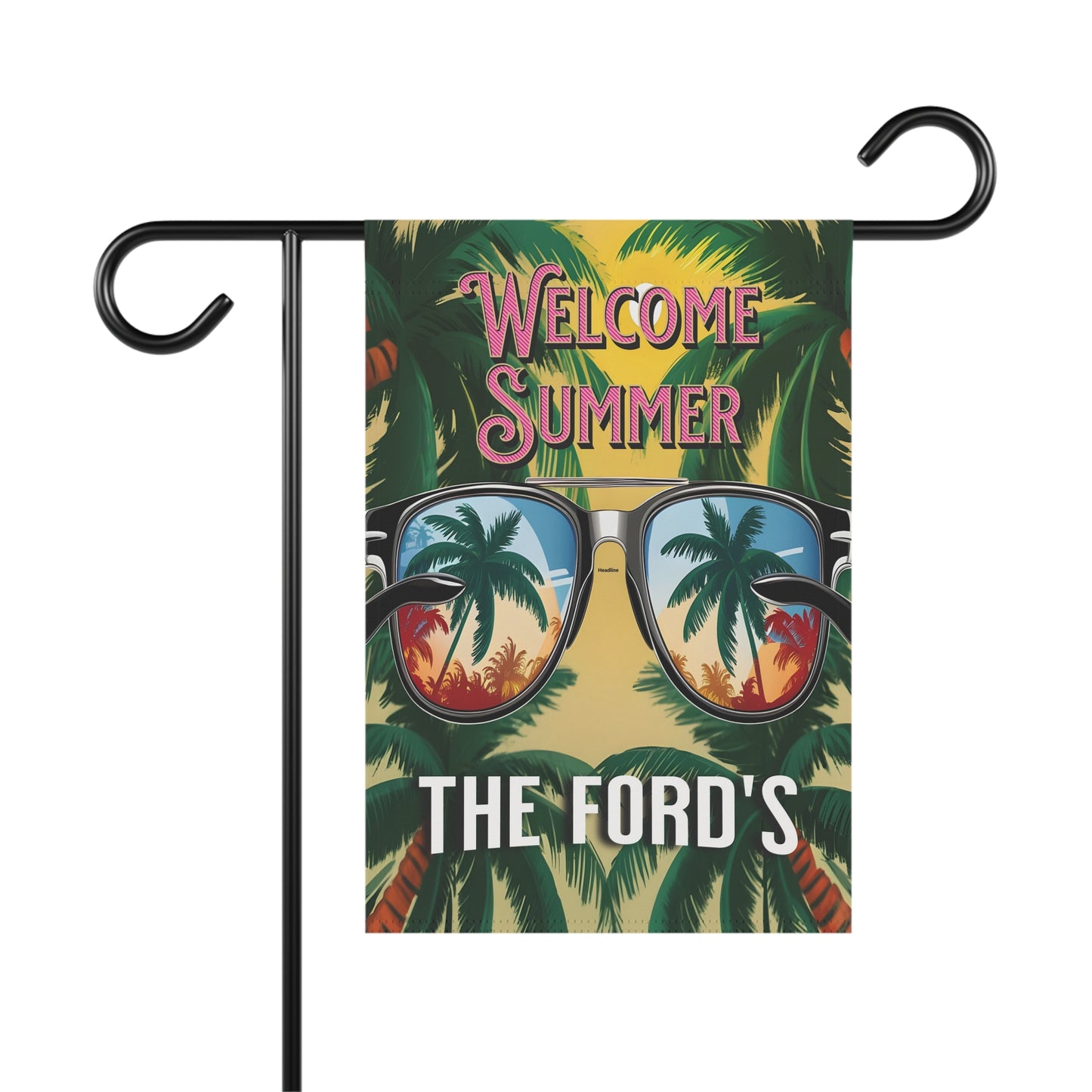 "Welcome Summer" Garden Flag/Banner