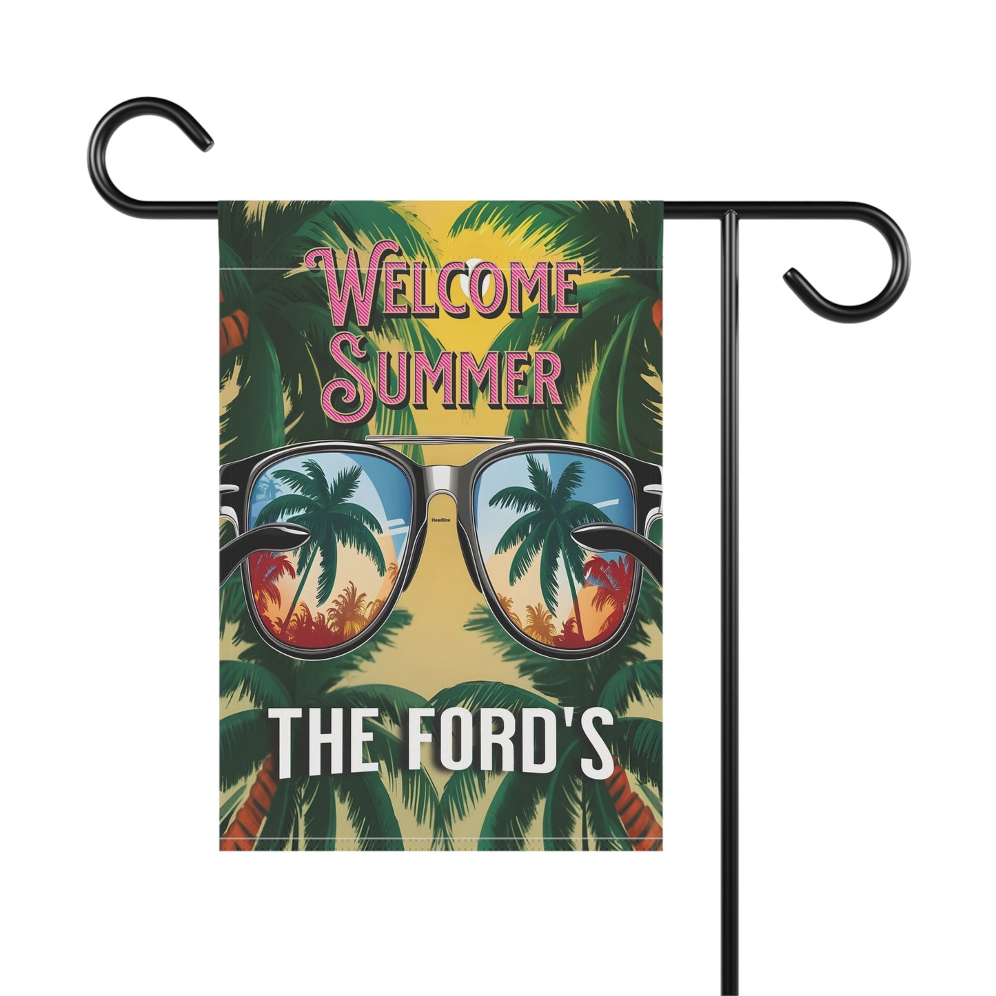"Welcome Summer" Garden Flag/Banner