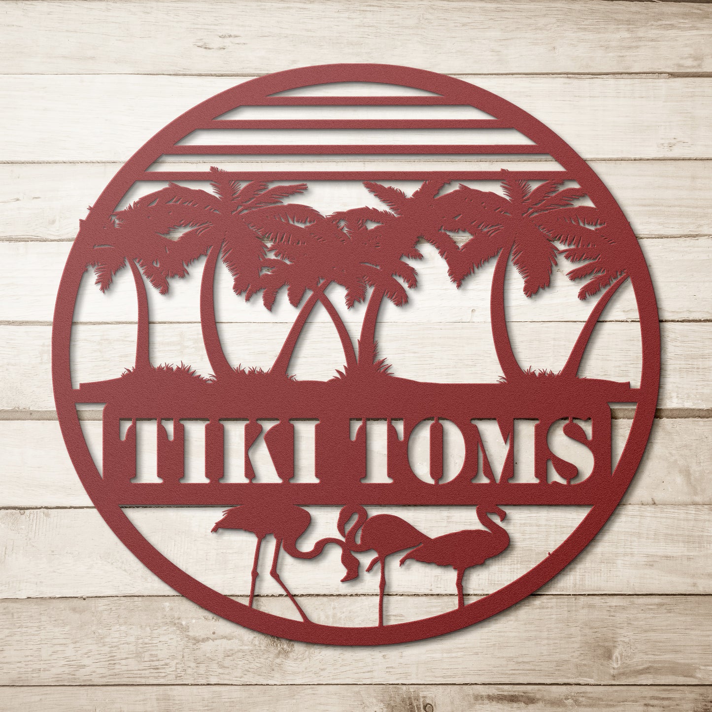 Personalized Tiki Bar Sign